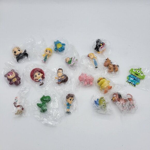 Disney Pixar Toy Story Minis Figure Lot & Martian Keychain New Cupcake Toppers - Picture 3 of 12